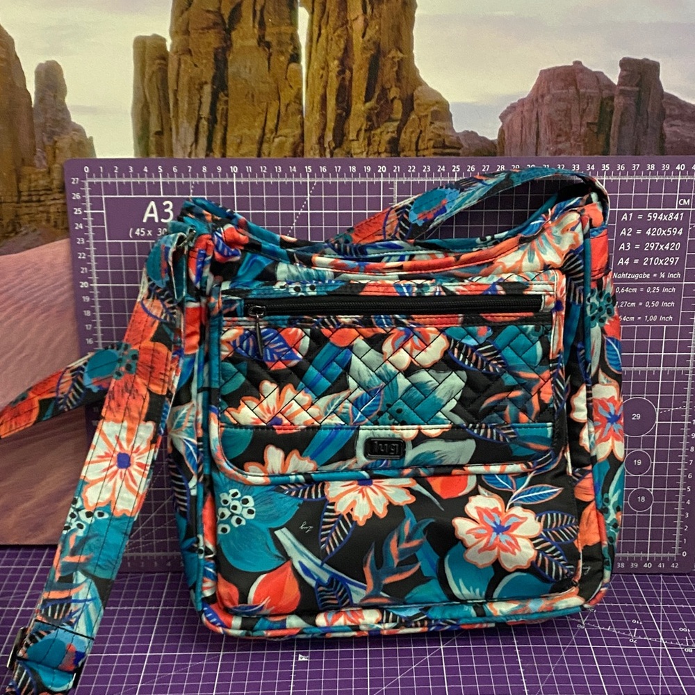 Lug  Hopscotch Floral Crossbody Bag.